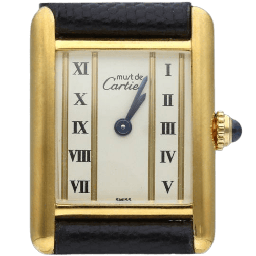 Cartier Tank Vermeil - Montre en vermeil