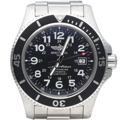 Montre Breitling Superocean II 44 - Montre en acier 58 Facettes MT46186