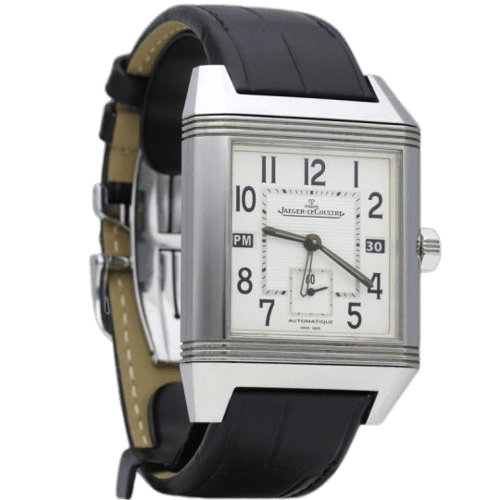 Jaeger-LeCoultre Reverso Squadra Hometime - Montre en acier