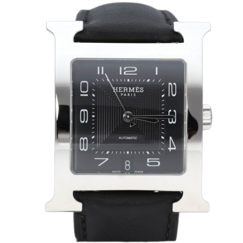 Montre Hermès Heure H - Montre en acier 58 Facettes MT46900