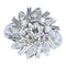 Bague 50 Bague en or blanc 18 carats et diamants 58 Facettes AB695