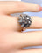 Bague 50 Bague en or blanc 18 carats et diamants 58 Facettes AB695