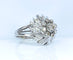 Bague 50 Bague en or blanc 18 carats et diamants 58 Facettes AB695