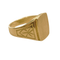 Bague 62 Chevalière homme en or 18 carats 58 Facettes S406