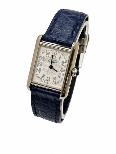 Montre Cartier Tank Must - Montre en argent 58 Facettes 1970