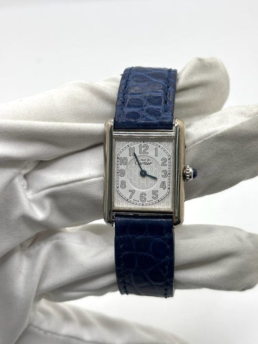 Montre Cartier Tank Must - Montre en argent 58 Facettes 1970