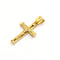 Pendentif Pendentif croix avec Christ en or jaune 18k 58 Facettes 93483117