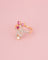 Bague 51 Art Nouveau - Bague florale en or rose, platine, rubis et diamants 58 Facettes 271