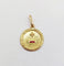 Pendentif Augis - Pendentif médaille d'amour en or 18k, rubis et diamants 58 Facettes A07122