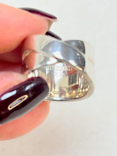 Bague 55 Hermès - Bague en argent 58 Facettes WC-2026-3379