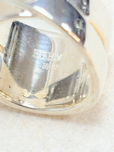 Bague 55 Hermès - Bague en argent 58 Facettes WC-2026-3379