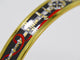 Bracelet Hermès - Bracelet en métal plaqué or et émail 58 Facettes g0dpkzh892