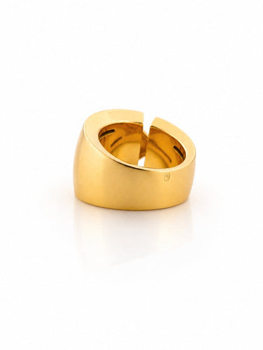 Bague 50 Chaumet Liens - Bague en or jaune 18 carats et diamants 58 Facettes Ch
