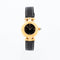 Montre Cartier Must Colisée - Montre en vermeil cadran romain noir 58 Facettes 532