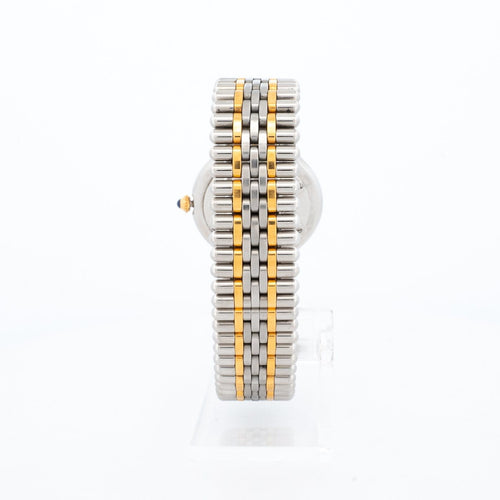 Montre Cartier Must 21 - Montre LM en acier et or, cadran ivoire 58 Facettes 536