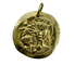 Pendentif Médaille de baptême en or jaune 18k 58 Facettes Médaille