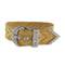 Montre Bracelet ceinture en or jaune et blanc avec diamants 2,50 ct 58 Facettes G3962