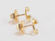 Boucles d'oreilles Cartier C - Boucles d'oreilles en or jaune et diamants 58 Facettes 33295