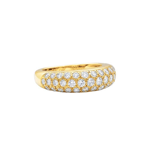 Bague 53 Cartier Mimi - Bague en or jaune et diamants 58 Facettes 35685