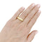 Bague 53 Cartier Mimi - Bague en or jaune et diamants 58 Facettes 35685