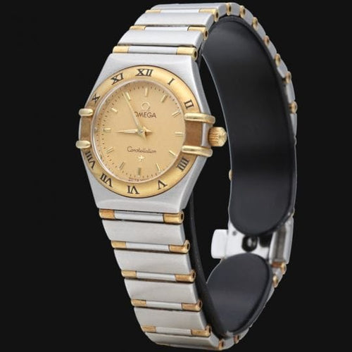 Montre Omega Constellation - Montre femme en or jaune et acier 58 Facettes MT46917