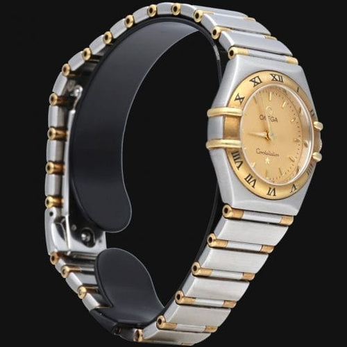 Montre Omega Constellation - Montre femme en or jaune et acier 58 Facettes MT46917