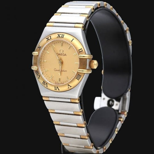 Montre Omega Constellation - Montre femme en or jaune et acier 58 Facettes MT46919