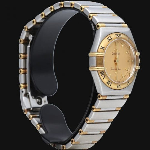 Montre Omega Constellation - Montre femme en or jaune et acier 58 Facettes MT46919