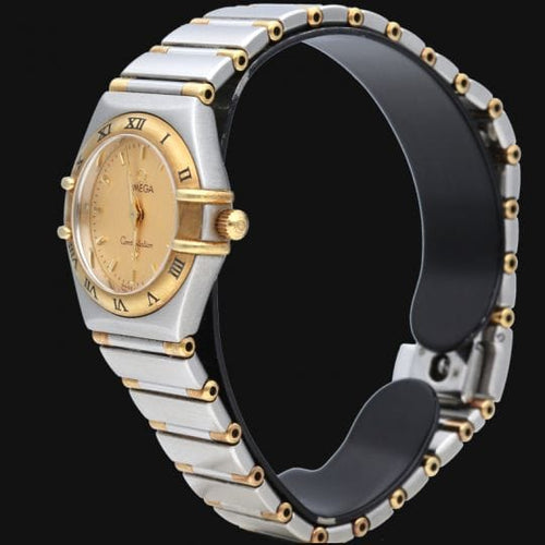 Montre Omega Constellation - Montre femme en or jaune et acier 58 Facettes MT46919