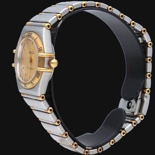 Montre Omega Constellation - Montre femme en or jaune et acier 58 Facettes MT46919