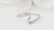 Bague 54 Bague Zig Zag en or blanc 18/750 et diamants 58 Facettes 32749