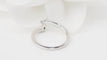 Bague 54 Bague Zig Zag en or blanc 18/750 et diamants 58 Facettes 32749