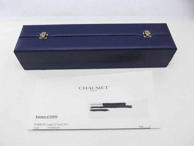 Montre Chaumet Liens Croisés GM - Montre en or blanc 18K et diamants 58 Facettes 275239