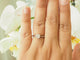 Bague 54 Solitaire - Bague en or blanc et diamant 58 Facettes 18829