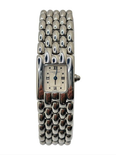 Montre Chaumet Khésis - Montre en acier 58 Facettes 1989