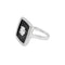 Bague 49 Chanel Nuit Noire - Bague en or blanc, émail et diamants 58 Facettes 35713