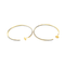 Boucles d'oreilles Cartier Trinity - Boucles d'oreilles créoles grand modèle en trois ors 58 Facettes 35722