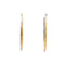 Boucles d'oreilles Cartier Trinity - Boucles d'oreilles créoles grand modèle en trois ors 58 Facettes 35722