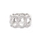 Bague 53 Cartier C de Cartier - Bague en or blanc et diamants 58 Facettes 35686