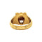 Bague 70 Bague Lion en or jaune et diamant 58 Facettes 35726