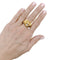 Bague 70 Bague Lion en or jaune et diamant 58 Facettes 35726