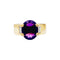 Bague 51 Cartier - Bague en or jaune, améthyste et diamants 58 Facettes 35639