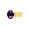 Bague 51 Cartier - Bague en or jaune, améthyste et diamants 58 Facettes 35639