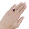 Bague 51 Cartier - Bague en or jaune, améthyste et diamants 58 Facettes 35639