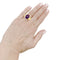 Bague 51 Cartier - Bague en or jaune, améthyste et diamants 58 Facettes 35639