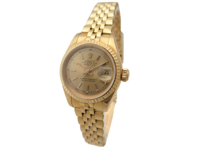 Montre Rolex Datejust - Montre 26 mm en or jaune 18K 58 Facettes 275405