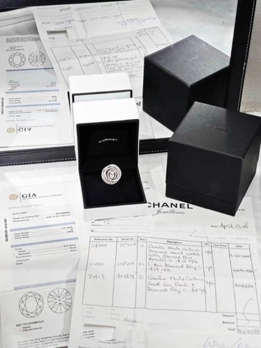 Bague 49 Chanel - Bague Haute Joaillerie en or AU750 58 Facettes jnci67