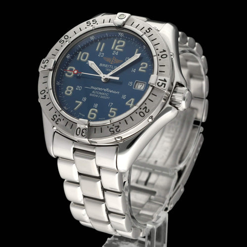 Montre Breitling - Montre Superocean A17340 en acier 58 Facettes BTL/SOC/124