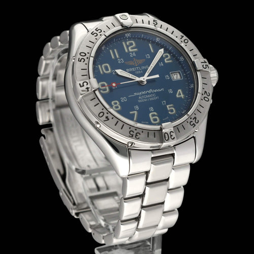 Montre Breitling - Montre Superocean A17340 en acier 58 Facettes BTL/SOC/124