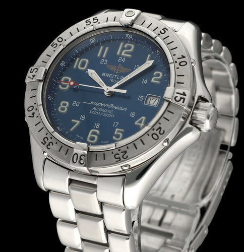 Montre Breitling - Montre Superocean A17340 en acier 58 Facettes BTL/SOC/124